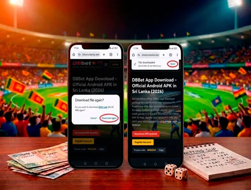 How to allow unknown sources and install DBBet APK on Android.