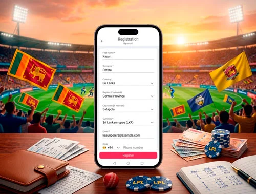 DBBet Email Full Registration Form in Sri Lanka.
